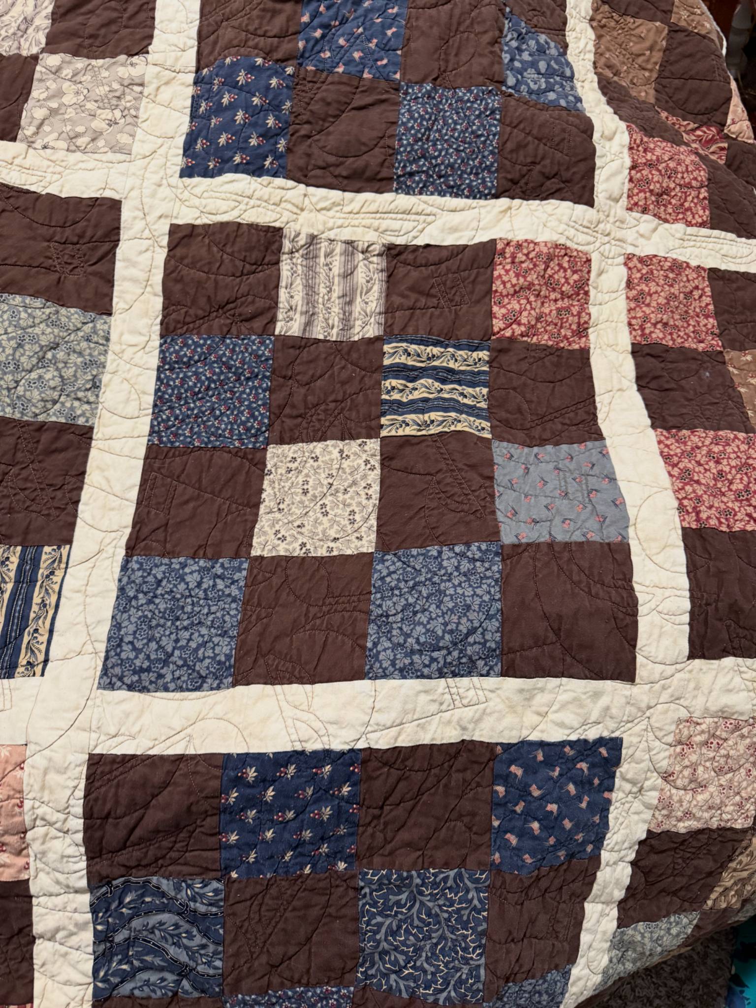 Quilting Party at Booger Hollow